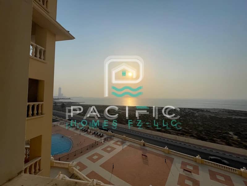 位于阿尔哈姆拉小镇，御风公寓，御风公寓2号 1 卧室的公寓 43000 AED - 12537256