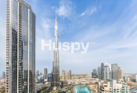 2 Bedroom Flat for Sale in Downtown Dubai, Dubai - Burj and Fountains View | Furnished | High floor