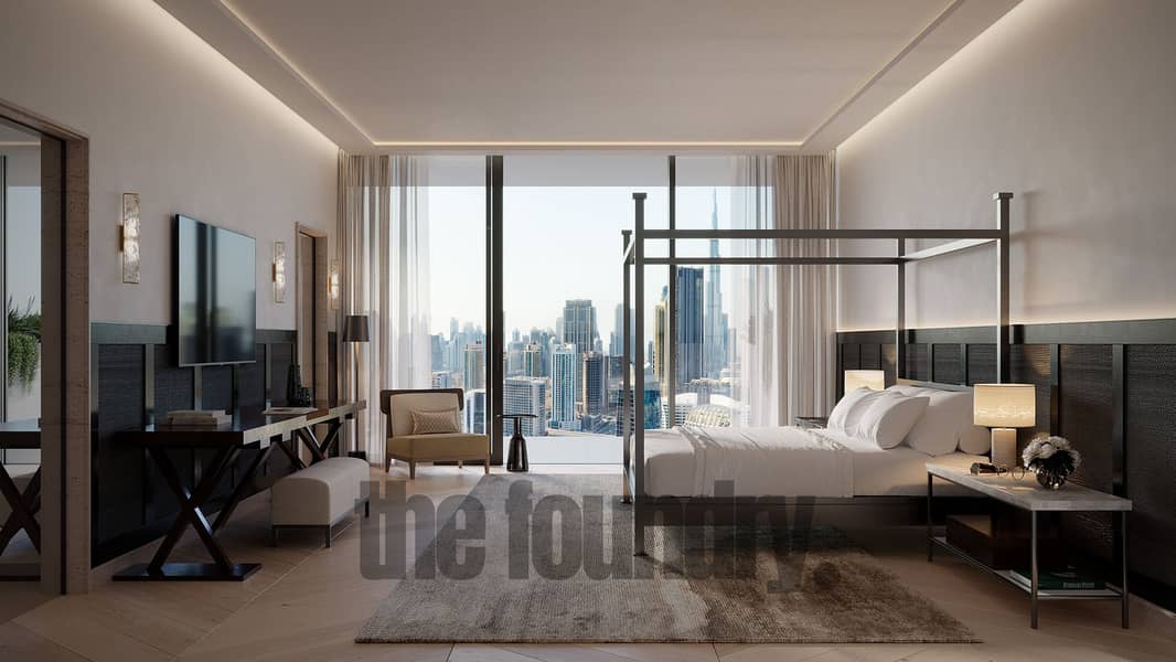 24 VELA by OMNIYAT Managed by Dorchester Collection Master Bedroom 2. jpg