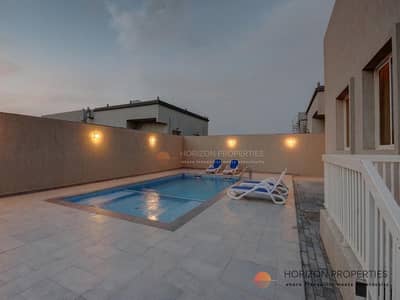 3 Bedroom Townhouse for Rent in Aljazeera Al Hamra, Ras Al Khaimah - Private Pool | Stand Alone Villa | Furnished