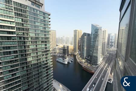 1 Bedroom Apartment for Sale in Dubai Marina, Dubai - Marina View | High Floor | Vacant | 1 Bed