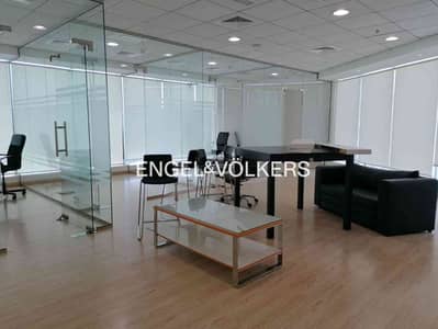 Office for Rent in Business Bay, Dubai - High Floor > Partitions > Bright Office