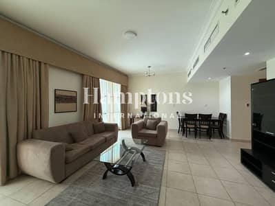 1 Bedroom Apartment for Rent in Al Barsha, Dubai - Furnished 2BR | Walk to MOE | AED 95K