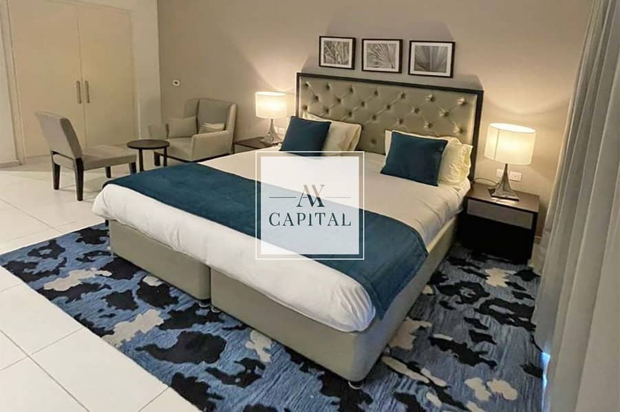 Studio Apartment | Fully Furnished | Garden View
