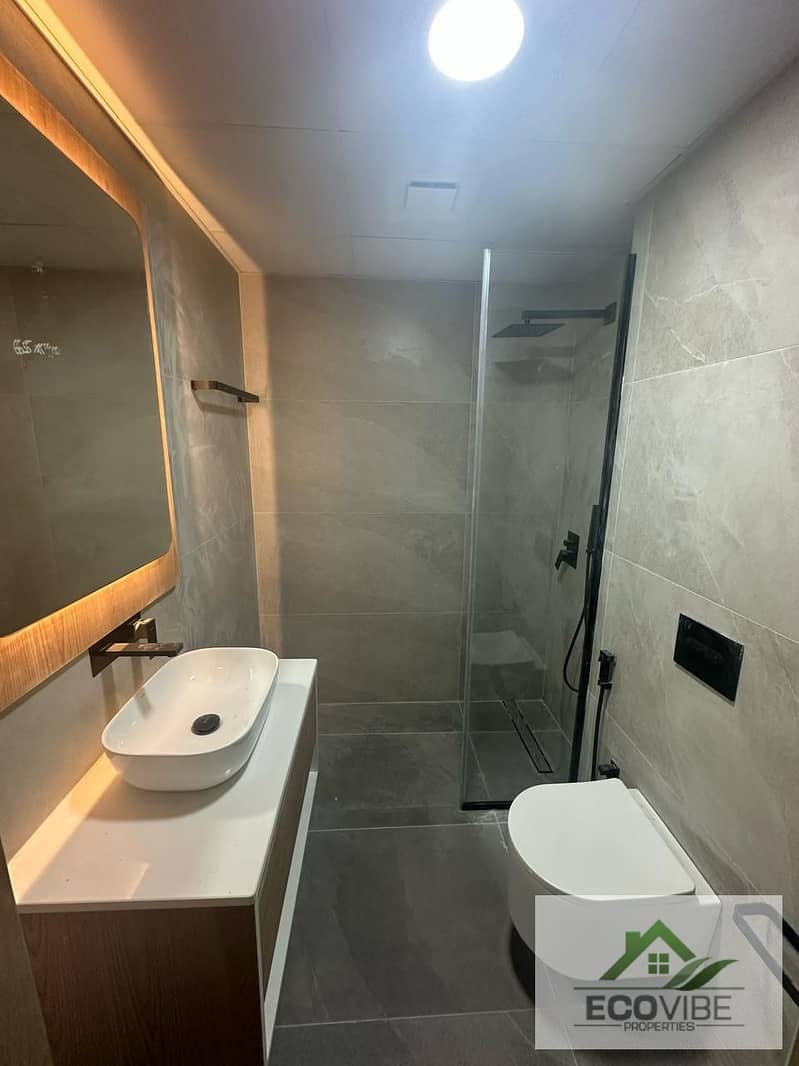 High floor big layout | Unfurnished 1 BHK for rent | Brand new - Image 9