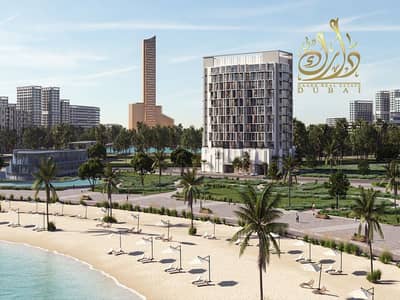 Studio for Sale in Al Marjan Island, Ras Al Khaimah - SemiAerialGeneral01-PPTP02. jpeg