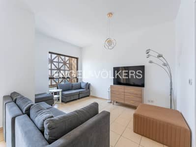 2 Bedroom Apartment for Rent in Jumeirah Beach Residence (JBR), Dubai - Furnished | Partial Marina View | End of JBR