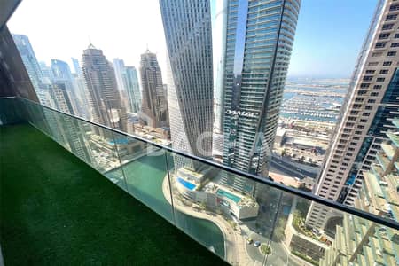 2 Bedroom Flat for Rent in Dubai Marina, Dubai - BEST PRICED | Marina View | High Floor | Furnished
