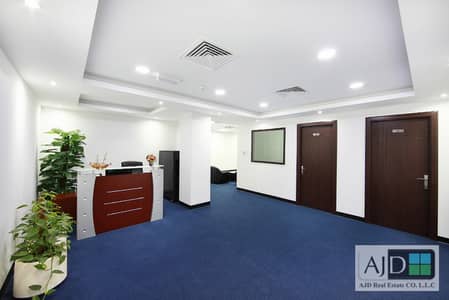 مکتب في مبنى مشاريع الإمارات منطقة شارع المطار القرهود 27000 درهم - 4256199 مکتب في مبنى مشاريع الإمارات منطقة شارع المطار القرهود 27000 درهم - 4256199