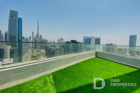Office for Rent in Business Bay, Dubai - Fitted Office | Burj Khalifa View | Vacant