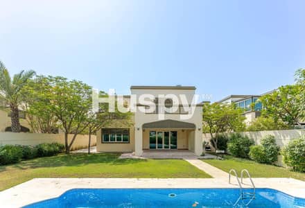 4 Bedroom Villa for Rent in Jumeirah Park, Dubai - Single Row | Private Pool | Study and Maids
