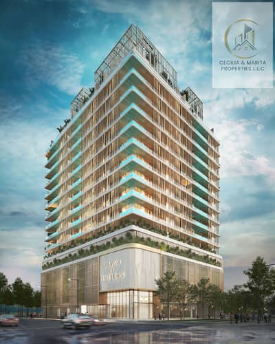 3 Bedroom Flat for Sale in Jumeirah Village Circle (JVC), Dubai - Building Side View. jpg