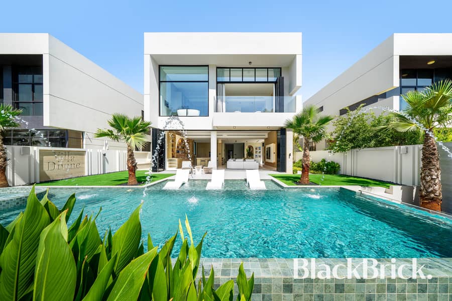位于达马克山庄，草坪别墅区 4 卧室的别墅 15400000 AED - 12697921