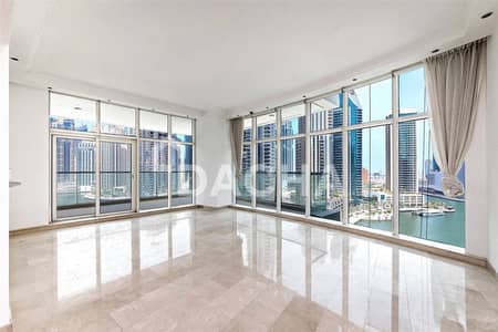 3 Bedroom Apartment for Sale in Dubai Marina, Dubai - Full Marina View | Vacant | Massive Balcony