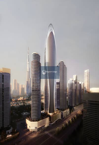 فلیٹ 2 غرفة نوم للبيع في وسط مدينة دبي، دبي - 3-Dusk_Towards_Burj_khalifa. jpg