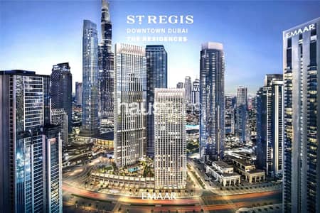 迪拜市中心， 迪拜 2 卧室公寓待售 - 位于迪拜市中心，瑞吉公馆，瑞吉酒店公寓 2 号楼 2 卧室的公寓 4550000 AED - 12700354