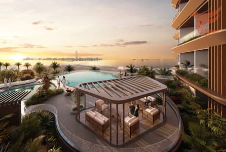 2 Bedroom Flat for Sale in Al Hamra Village, Ras Al Khaimah - 3. Podium To sea _PPL. jpg