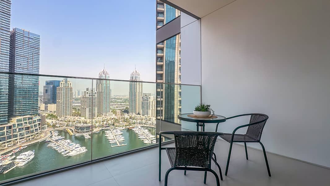Exclusive 1BR, Panoramic Marina View, Dubai Marina - Image 6