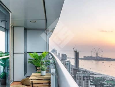 2 Bedroom Apartment for Rent in Dubai Marina, Dubai - Balcony-01. jpg