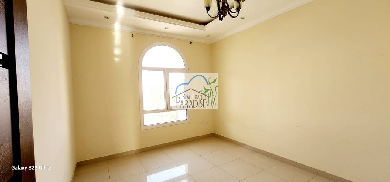 available 6 bedroom 4 master villa/ specious living/dinning area / fitted kitchen store room/laundry room/shared s/pool 3 parking/for rent in mirdif - Image 16