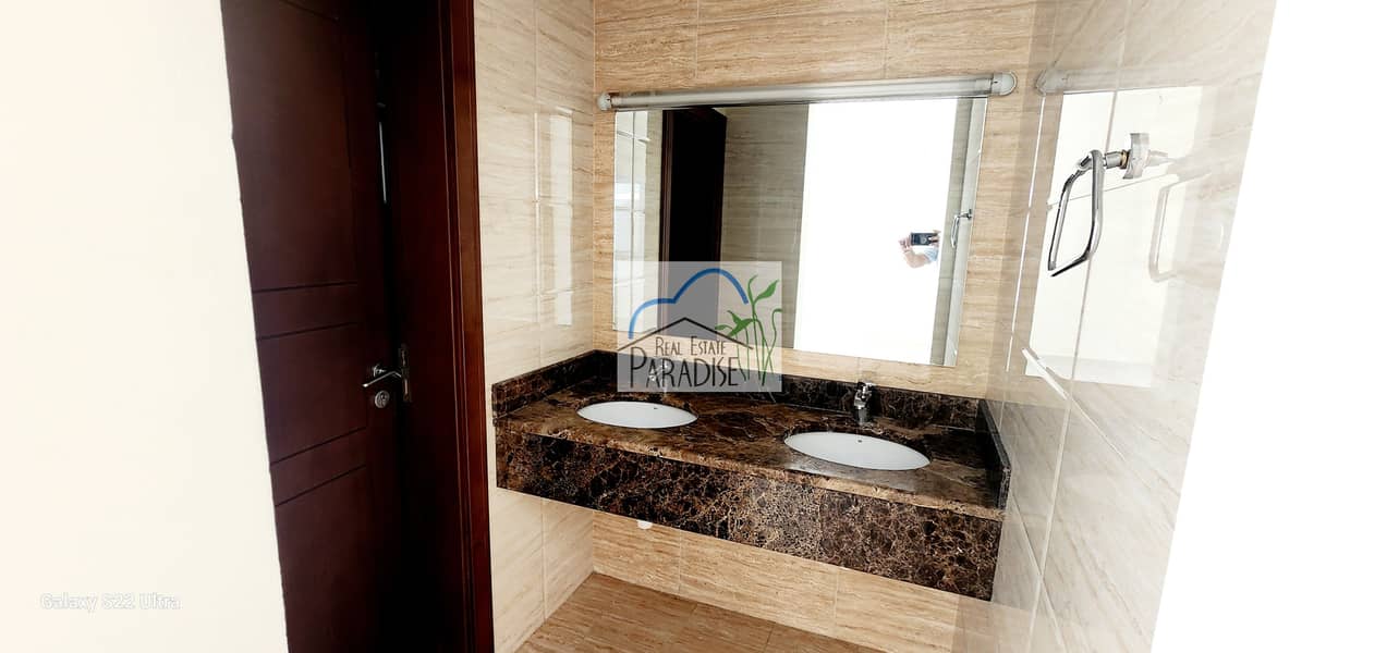 available 6 bedroom 4 master villa/ specious living/dinning area / fitted kitchen store room/laundry room/shared s/pool 3 parking/for rent in mirdif - Image 25