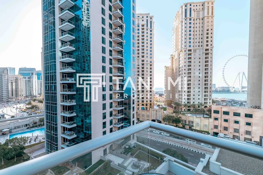 位于迪拜码头，滨海长廊公寓，欧若拉大厦 1 卧室的公寓 2250000 AED - 12701990