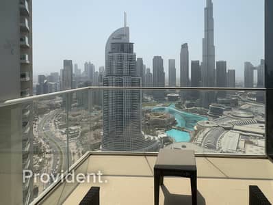 3 Bedroom Flat for Sale in Downtown Dubai, Dubai - High Floor | Burj Khalifa and Fountain View