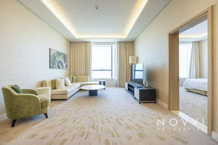 1 Bedroom Apartment for Rent in Palm Jumeirah, Dubai - High Floor | Full Sea View | Fully Furnished