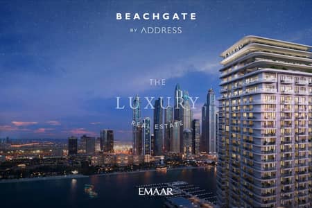 3 Cпальни Апартамент Продажа в Дубай Харбор, Дубай - BEACHGATE-BY-ADDRESS-AT-EMAAR-BEACHFRONT-investindxb-4-1-scaled. jpg