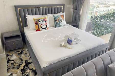 Studio for Sale in Dubai Sports City, Dubai - Upgrade | Fully Furnished | Golf View | High Floor