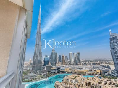 2 Bedroom Flat for Rent in Downtown Dubai, Dubai - Burj Khalifa view | NEW | Modern fully UPGRADED