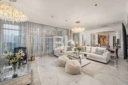 3 Bedroom Apartment for Rent in Dubai Marina, Dubai - Upgraded | Duplex | Marina View