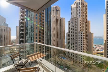 1 Bedroom Apartment for Rent in Dubai Marina, Dubai - Close to Marina Walk | Sea View | 1 Bed