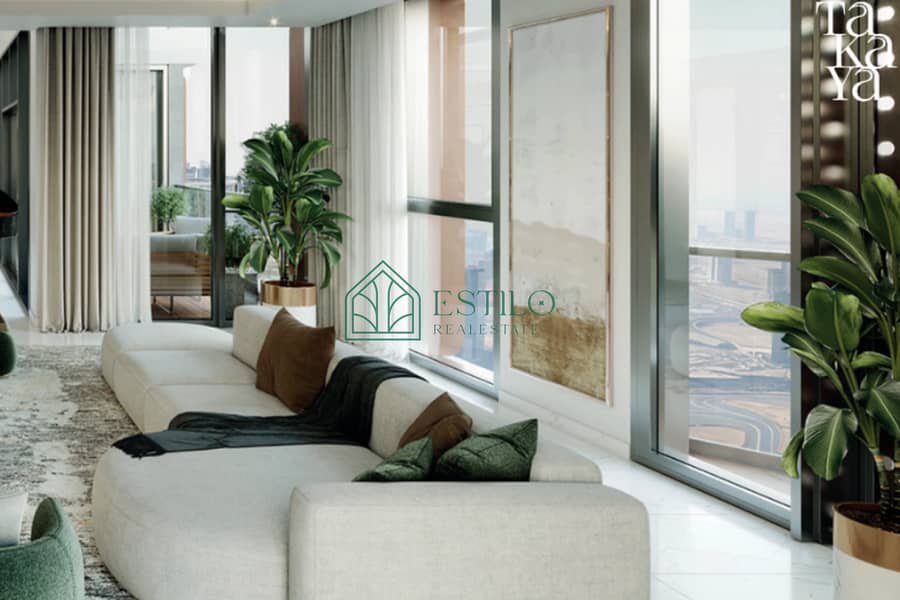 位于汽车城，Takaya 1 卧室的公寓 1459869 AED - 12706948