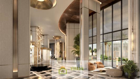 استوديو  للبيع في جزيرة المرجان، رأس الخيمة - LOBBY 03_General View_V002. png