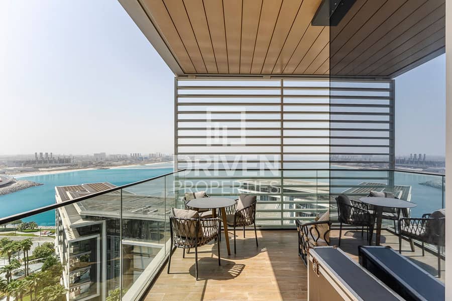 位于蓝水湾岛，蓝水公馆，8号公寓楼 2 卧室的顶楼公寓 40000000 AED - 12709629