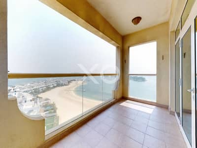 2 Bedroom Apartment for Rent in Palm Jumeirah, Dubai - Seaview | Beach access | Well Maintained