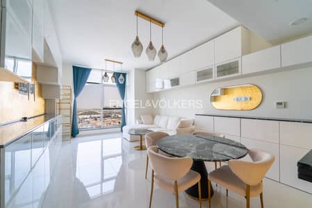 2 Bedroom Flat for Sale in DAMAC Hills 2 (Akoya by DAMAC), Dubai - Fully Furnished | Burj Khalifa View | Upgraded