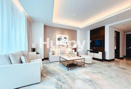 2 Bedroom Flat for Rent in Downtown Dubai, Dubai - High Floor | Full Burj Khalifa View | Vacant