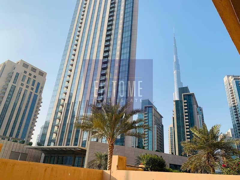 1 BR|Private Garden|Burj Khalifa View|Chiller Free