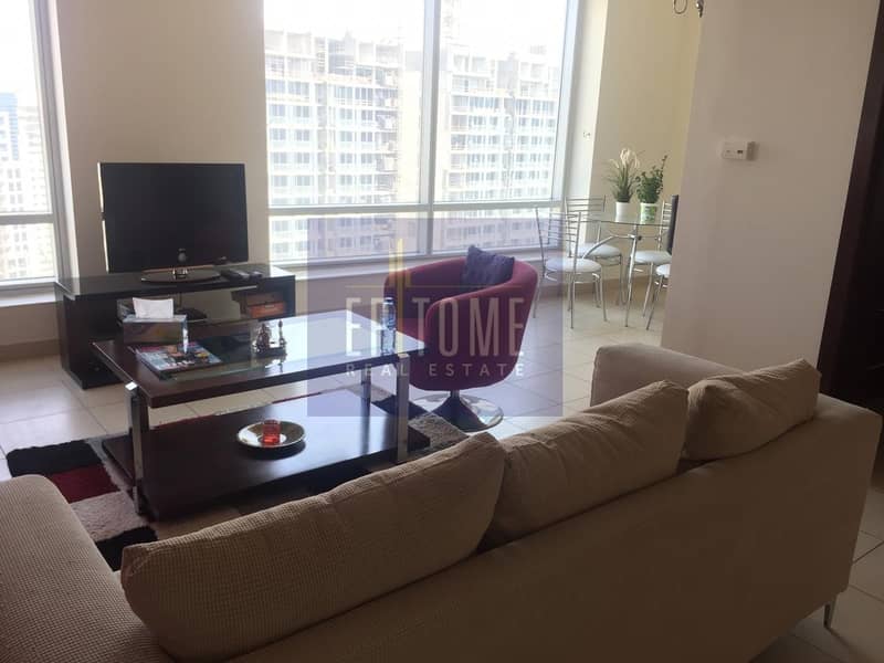 1 BR | Burj View B l Fully Furnished|Chiller Free