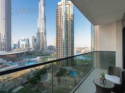 迪拜市中心， 迪拜 2 卧室公寓待租 - Burj K view. jpeg