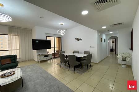 3 Bedroom Apartment for Rent in Jumeirah Beach Residence (JBR), Dubai - Spacious Unit | Fully Furnished | 3BR with Maid