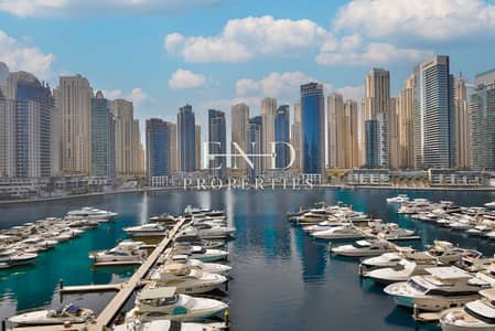 2 Bedroom Flat for Rent in Dubai Marina, Dubai - Unique | Largest layout | Full Marina View