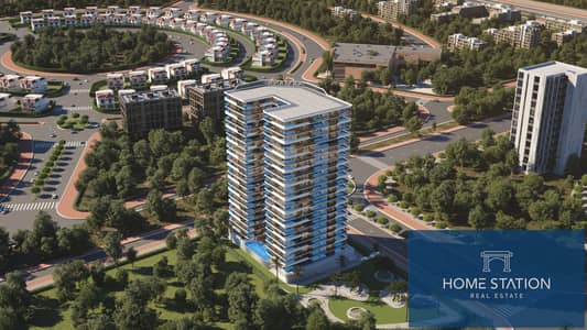 Studio for Sale in Dubai Land Residence Complex, Dubai - Aerial day. jpg