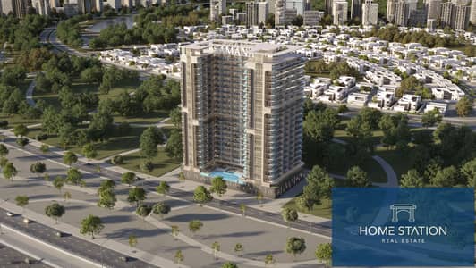 2 Cпальни Апартаменты Продажа в Дубай Продакшн Сити, Дубай - Aerial. jpg