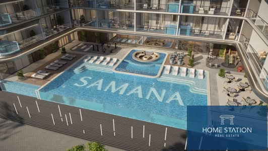1 Bedroom Apartment for Sale in Dubai Production City (IMPZ), Dubai - Podium. jpg