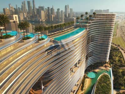 1 Спальня Апартамент Продажа в Бизнес Бей, Дубай - Aquarise Exterior-8. jpg