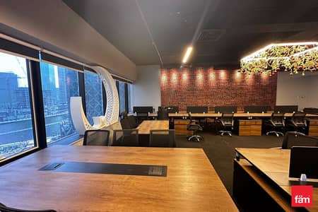 Office for Rent in Business Bay, Dubai - Ready to Move | Fully Furnished | Canal View