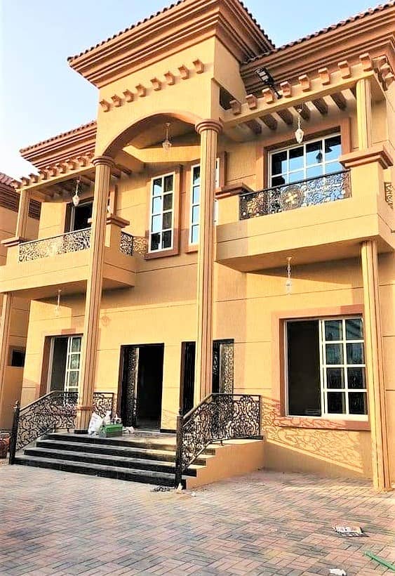 Villa finishing Super Deluxe for sale in Ajman at an attractive price close to all services freehold